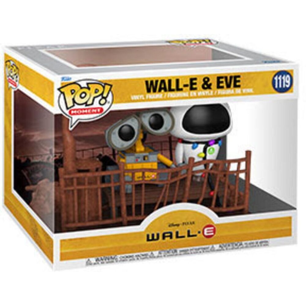 Funko POP! MOMENT: Wall-eE - Wall-E & Eve COLLECTIBLES
